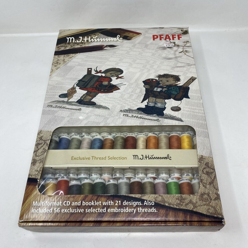PFAFF MJ HUMMEL #374 Complete Thread Cd Booklet Certificate